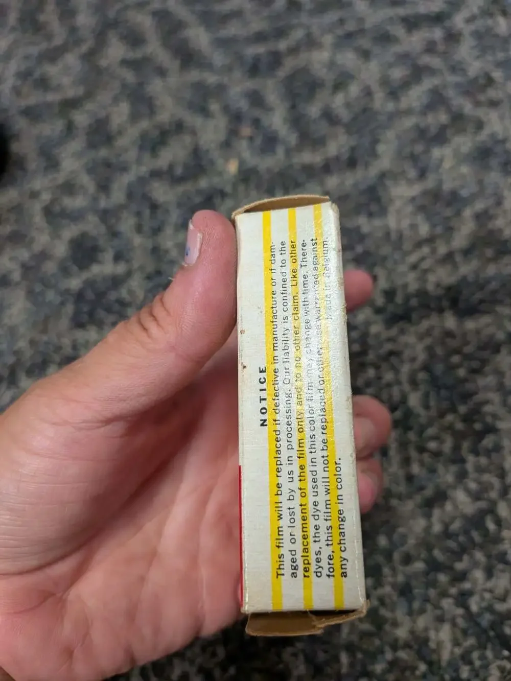 Vintage Walgreens Color Movie Film Reversal Type A For Artificial Light 8mm